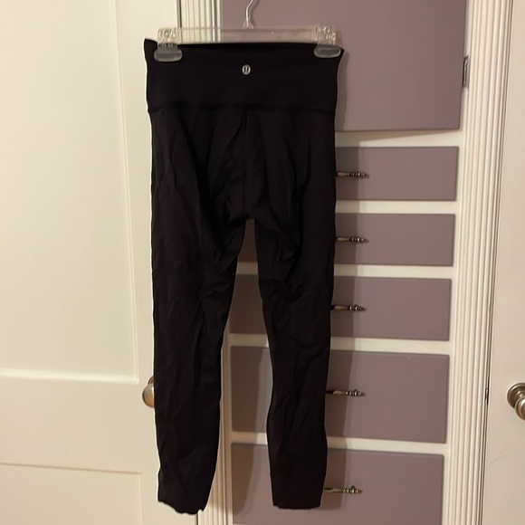 Lulu lemon women’s leggings size 6 black - Picture 1 of 3